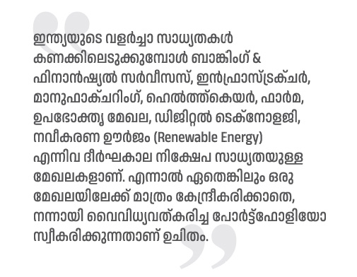 വളർച്ചയ്ക്ക് വൈവിധ്യവത്കരിച്ച പോർട്ട്ഫോളിയോ സ്വീകരിക്കണം: ദിനേശ് കെ നായർ 52 Malayalam Business News